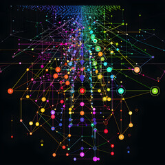 Visual Illustration of Multidimensional Data Structure: KD Path Algorithm in Computer Science