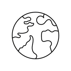 Globe vector icon