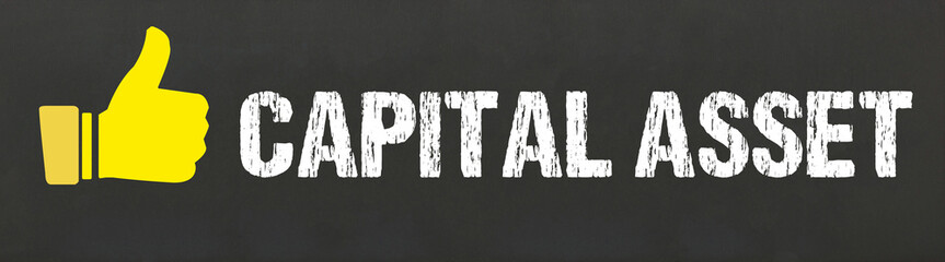 Capital Asset	 - obrazy, fototapety, plakaty