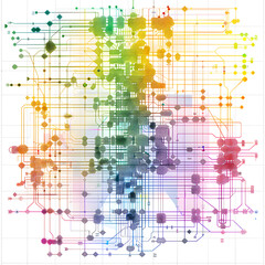 Visual Illustration of Multidimensional Data Structure: KD Path Algorithm in Computer Science