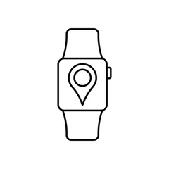 Smart watch vector icon