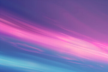 Obraz premium Vibrant pink and blue motion blur sky