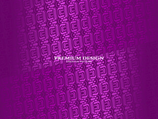Premium background with abstract pattern. Modern steel and purple carbon fiber background. light and shadow.