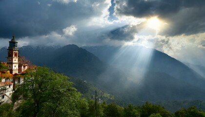 church in the mountains