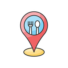 Restaurant vector icon