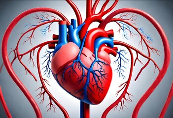 background with heart