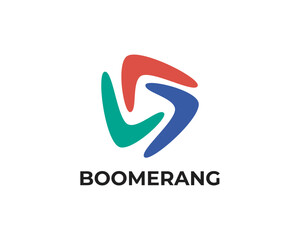 logo boomerang vector eps 