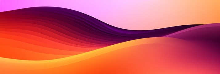 Abstract orang, purple, white colorful waves background suitable for designs requiring dynamic and vibrant visuals, ideal for digital art, presentations, or advertising
