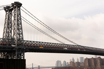 Puente de Williamsburg en Nueva York, Estados Unidos. - 771432456