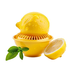 Lemon Squeezer, transparent background, isolated image, generative AI