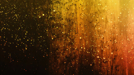 Grainy gradient background grey brown golden yellow glowing light dark noise texture banner poster backdrop design