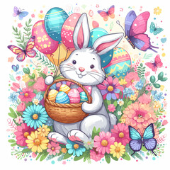 Happy Easter Vector Illustration