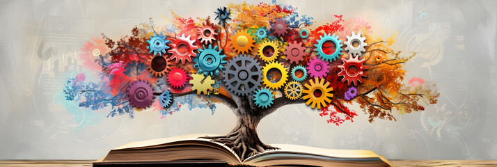 Interconnected Aspects of Knowledge Management Represented as a Gear Tree