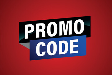 promo code poster banner graphic design icon logo sign symbol social media website coupon

