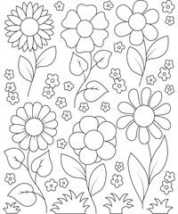 coloring book page
coloring page
line art 
vector tracing 
