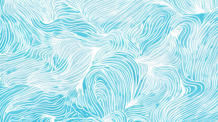 abstract pattern with waves. Generative Ai.