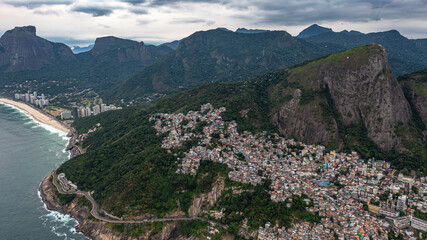 Fototapeta na wymiar Rio de Janeiro drone view