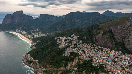 Rio de Janeiro drone view