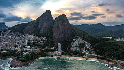 Stoff pro Meter Rio de Janeiro drone view © Anton Gots