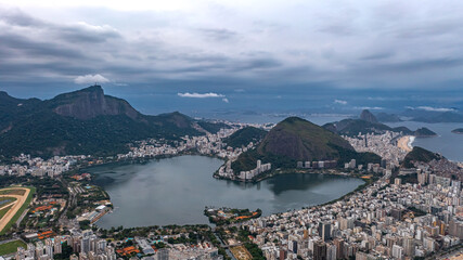 Rio de Janeiro drone view