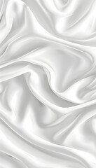Naklejka premium White Silk Background