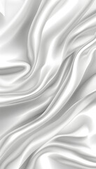 Obraz premium White Silk Background