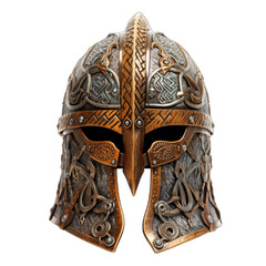 viking helmet isolated