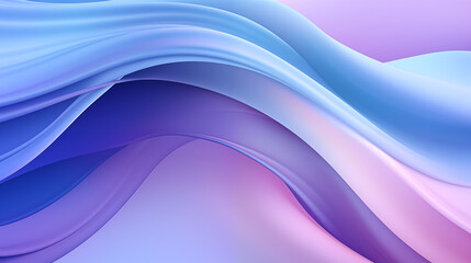 Obraz premium Elegant Blue and Purple Satin Fabric Design for Sophisticated Backgrounds