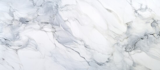 A close up of a grey and freezing white marble texture resembling a snowy slope or ice cap, showcasing a winter event with a unique pattern resembling a glacial landform formed by water - obrazy, fototapety, plakaty