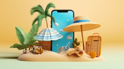 Sun-kissed Shopping: Embrace the Summer Vibes with Beach Accessories and Exclusive Offers on Your Smartphone