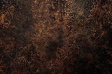Dark brown black grainy noise grungy texture, color gradient, rough abstract background - obrazy, fototapety, plakaty