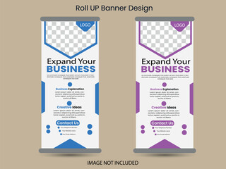 Corporate Business Rollup Banner  Design