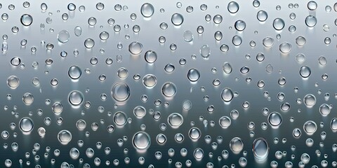 Dripping water drops on the glass, rain, background, template, wallpaper.