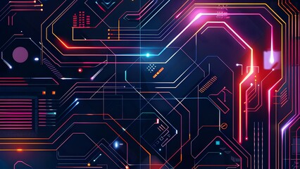 IT security technology background