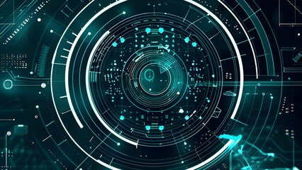 Obraz premium IT technology 