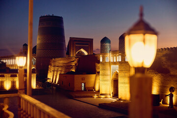Itchan Kala old city of Khiva, Uzbekistan - 771504479