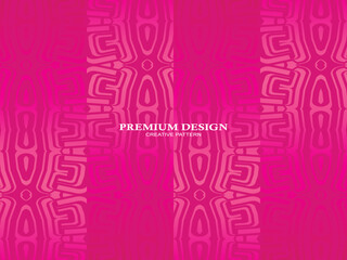 Premium background with abstract pattern. Modern steel and carbon fiber pink background. light and shadow.