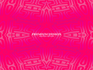 Premium background with abstract pattern. Modern steel and carbon fiber pink background. light and shadow.