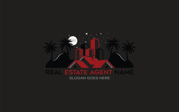 Real estate logo-Construction logo-Property logo design