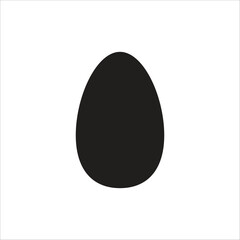egg vector icon line template