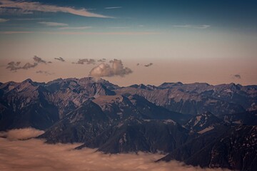 Naklejka premium beautiful bavarian alps