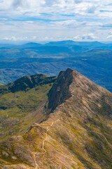 Snowdon Peak Summer View vertical