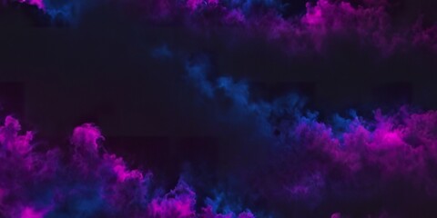 dark background with violet smoke
