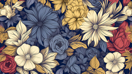 Floral Pattern Background
