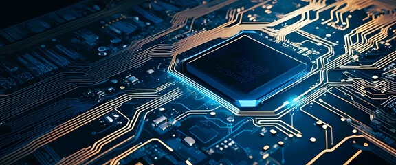 Electronic circuit board background