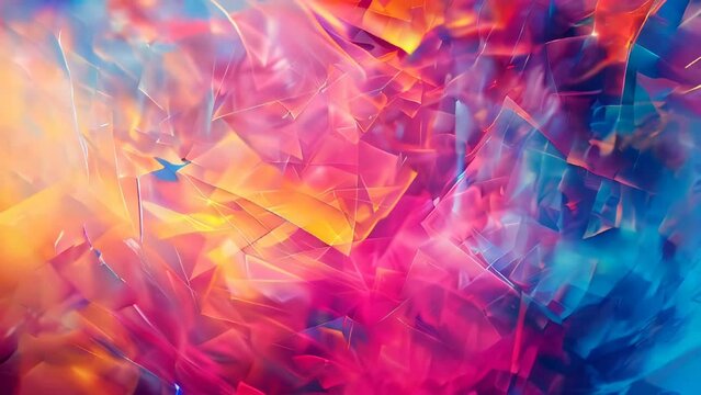 abstract background with some cubic shapes in it ()