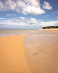 Sandy beach at West Point on Magnetic Island near Townsville in Far North Queensland, Australia
