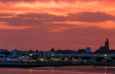 coucher de soleil, Royan, 17, Charente Maritime, France