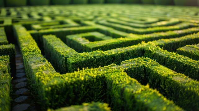 Plant Maze created with Generative AI