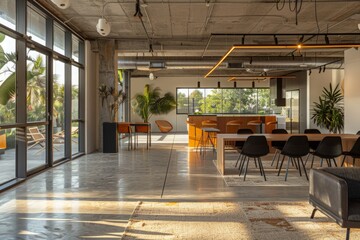 Modern Open Office Space with Natural Light